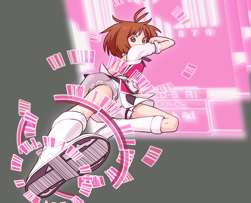 hidaka ai and kamen rider decade (idolmaster and 3 more) drawn by ebinera
