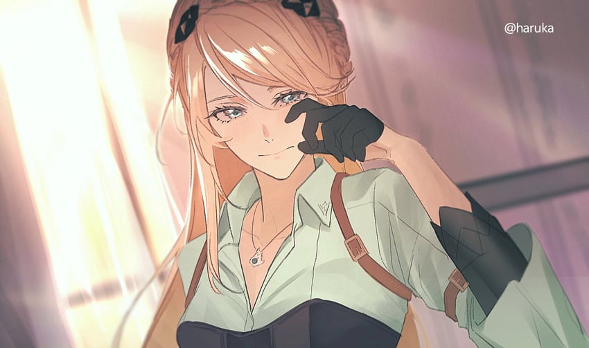 elaine auclair (eiyuu densetsu and 2 more) drawn by harukaka030