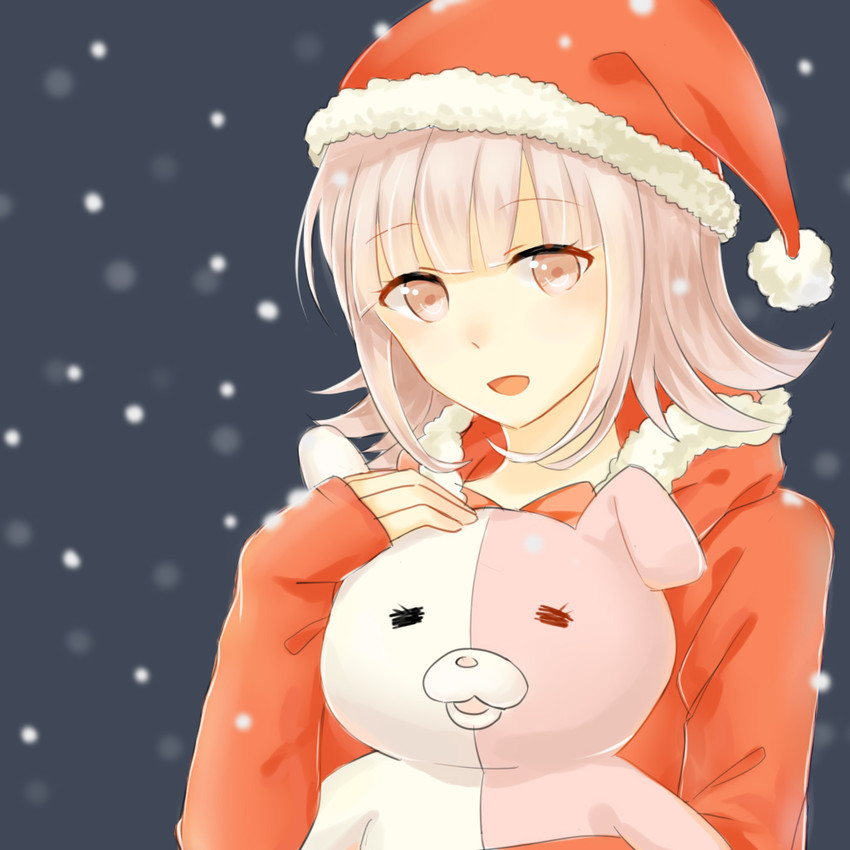 nanami chiaki and monomi (danganronpa and 1 more) drawn by txy_12