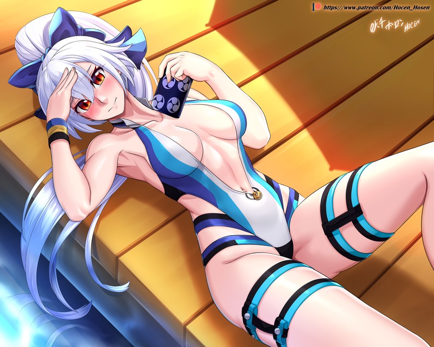 tomoe gozen (fate and 1 more) drawn by vilde_loh_hocen