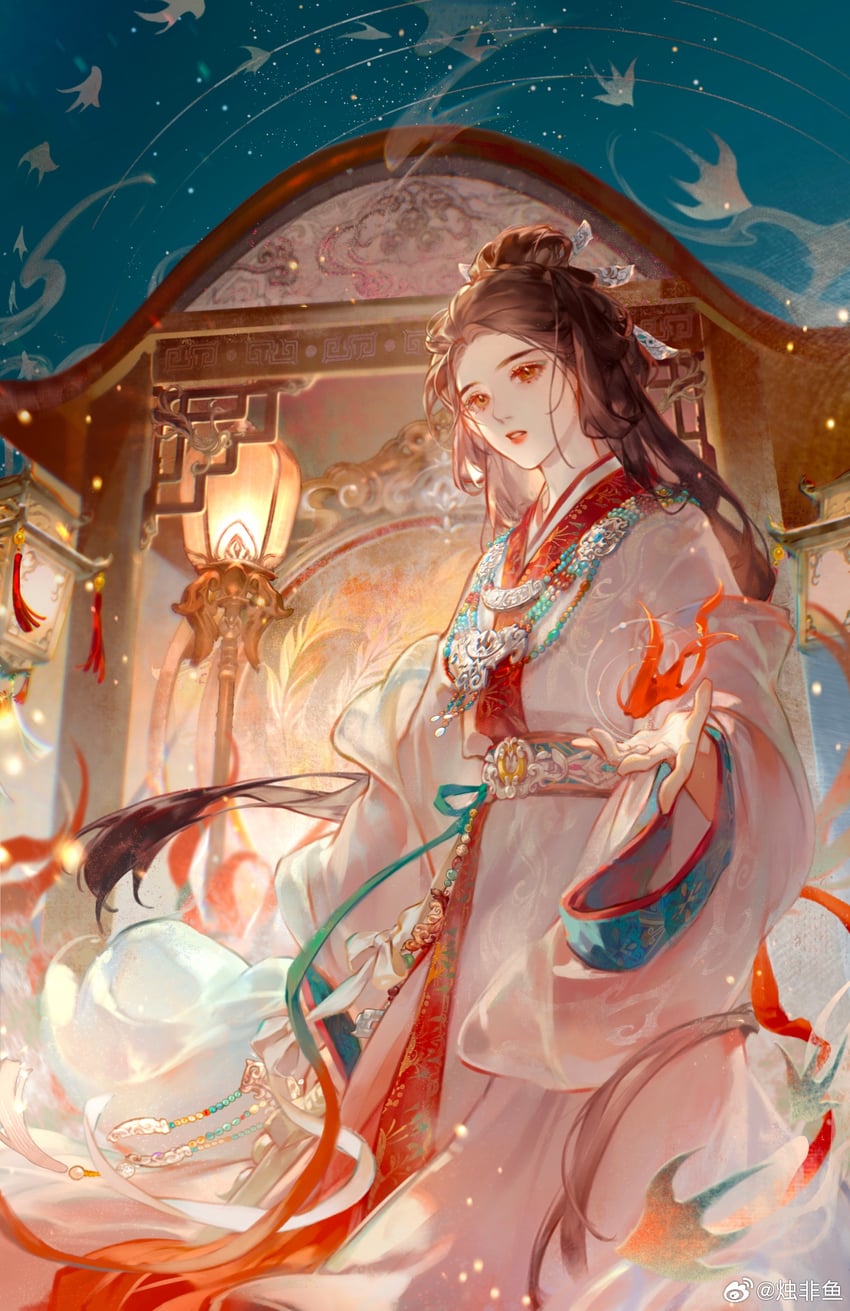 toward the moon (nikki and 1 more) drawn by zhufeiyu