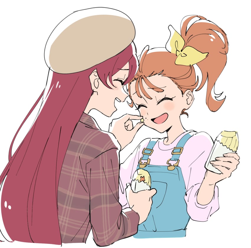 natsuumi manatsu and takizawa asuka (precure and 1 more) drawn by yuzu_sato