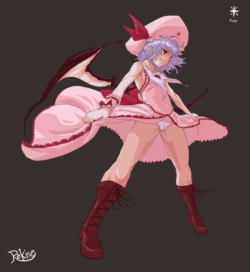 remilia scarlet and souther (touhou and 2 more) drawn by rekise