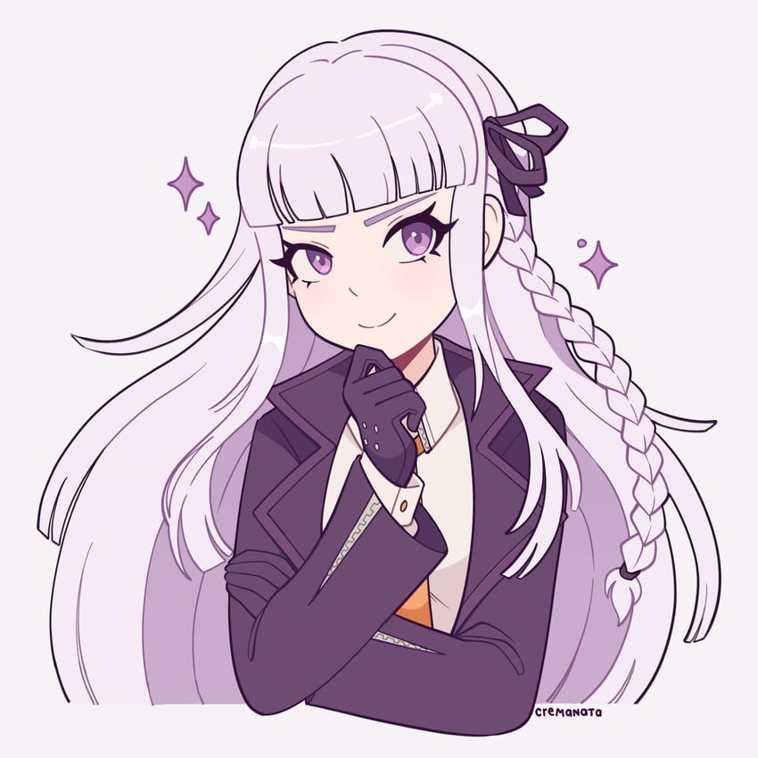 kirigiri kyoko (danganronpa and 1 more) drawn by cremanata
