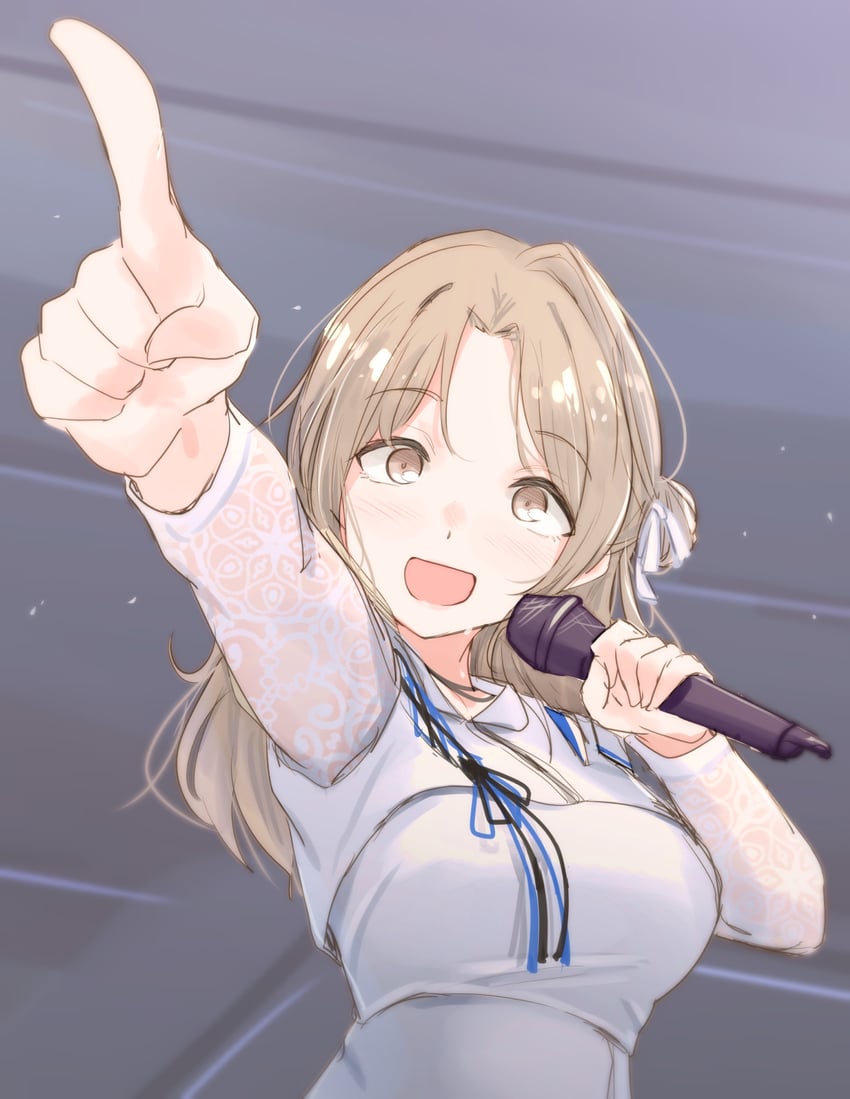 ichikawa hinana (idolmaster and 1 more) drawn by unu_(unucence)