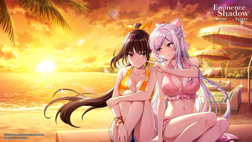alexia midgar and claire kagenou (kage no jitsuryokusha ni naritakute! and 2 more)