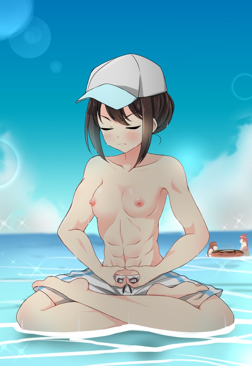 nakano yuka (idolmaster and 1 more) drawn by gajirabute