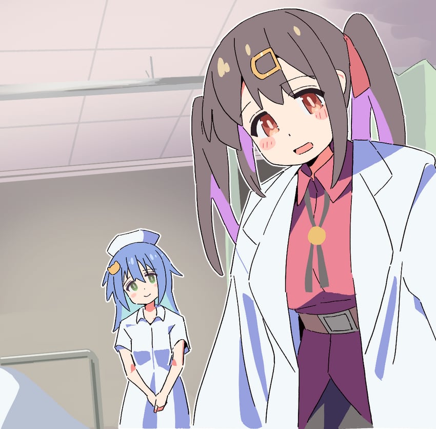 oyama mihari and tenkawa nayuta (onii-chan wa oshimai!) drawn by noyama_takenoko
