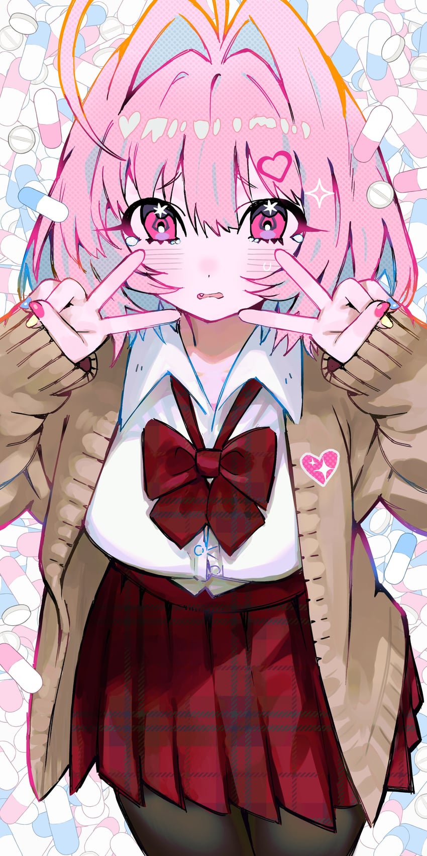 yumemi riamu (idolmaster and 1 more) drawn by grizzace