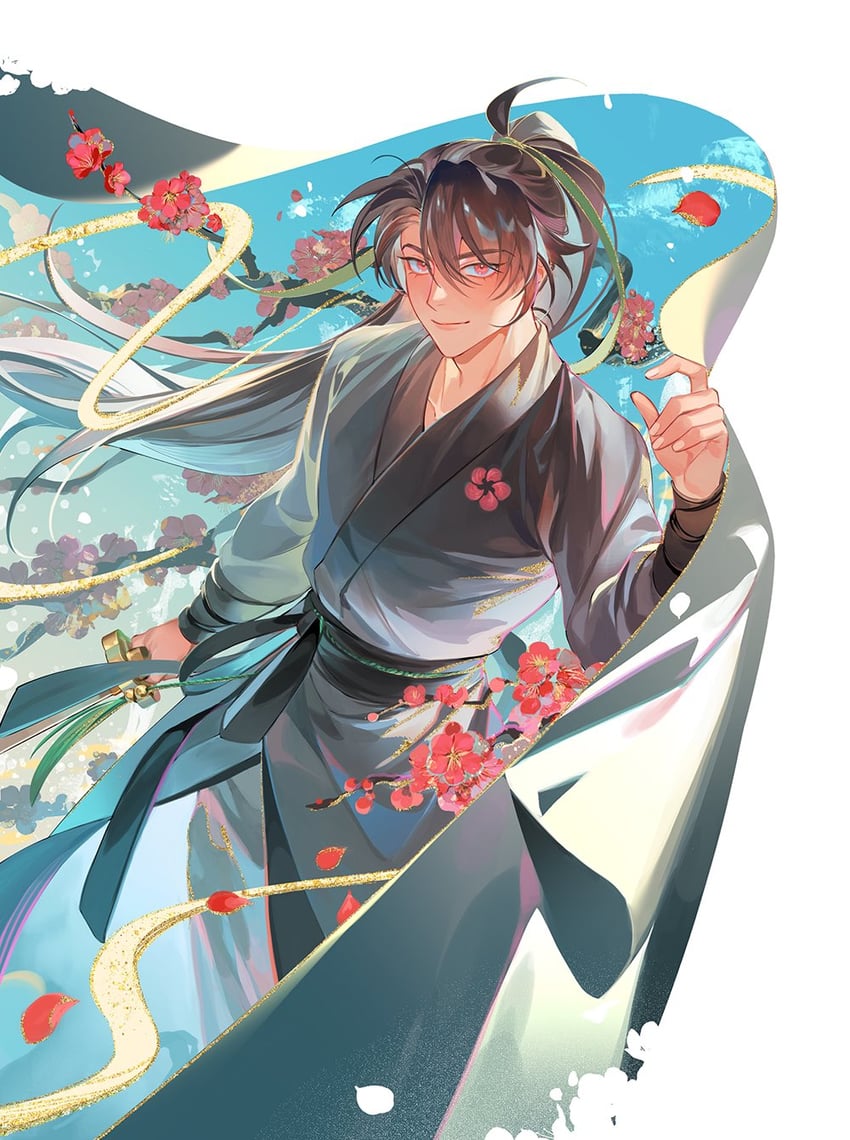 cheongmyeong (return of the mount hua sect) drawn by emuro_gemini