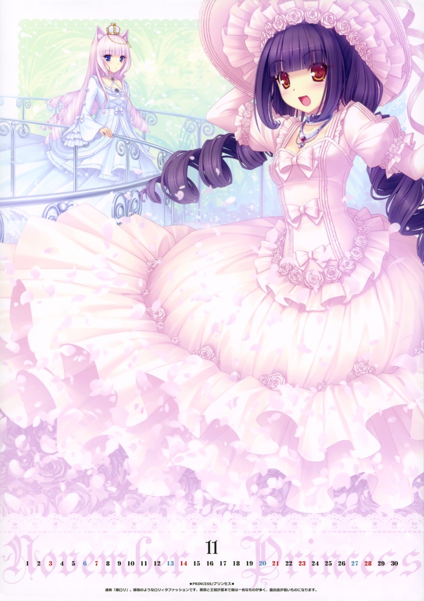 chocola and vanilla (nekopara) drawn by sayori_(neko_works)