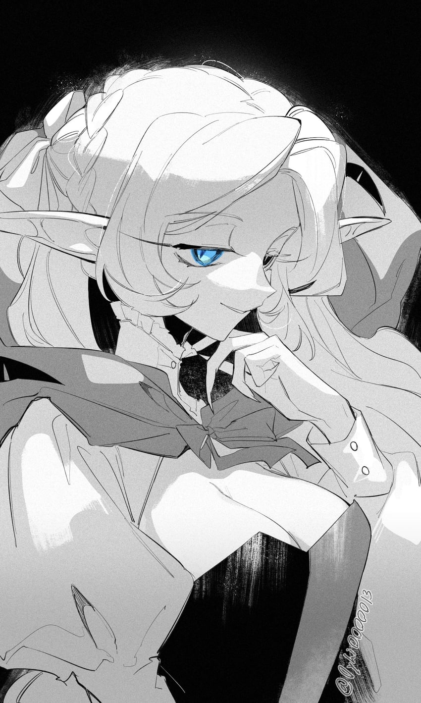 shadow milk cookie (cookie run and 1 more) drawn by oyki0000013