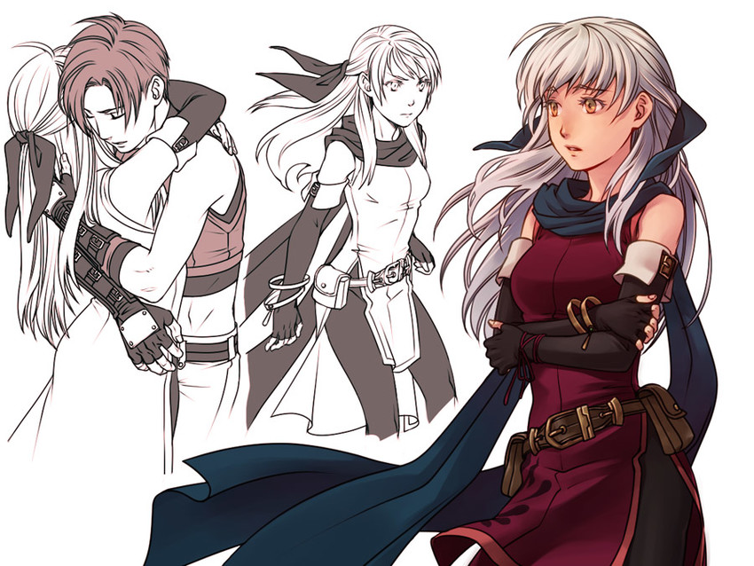 micaiah and sothe (fire emblem and 1 more) drawn by kobashi_(hodohodo)