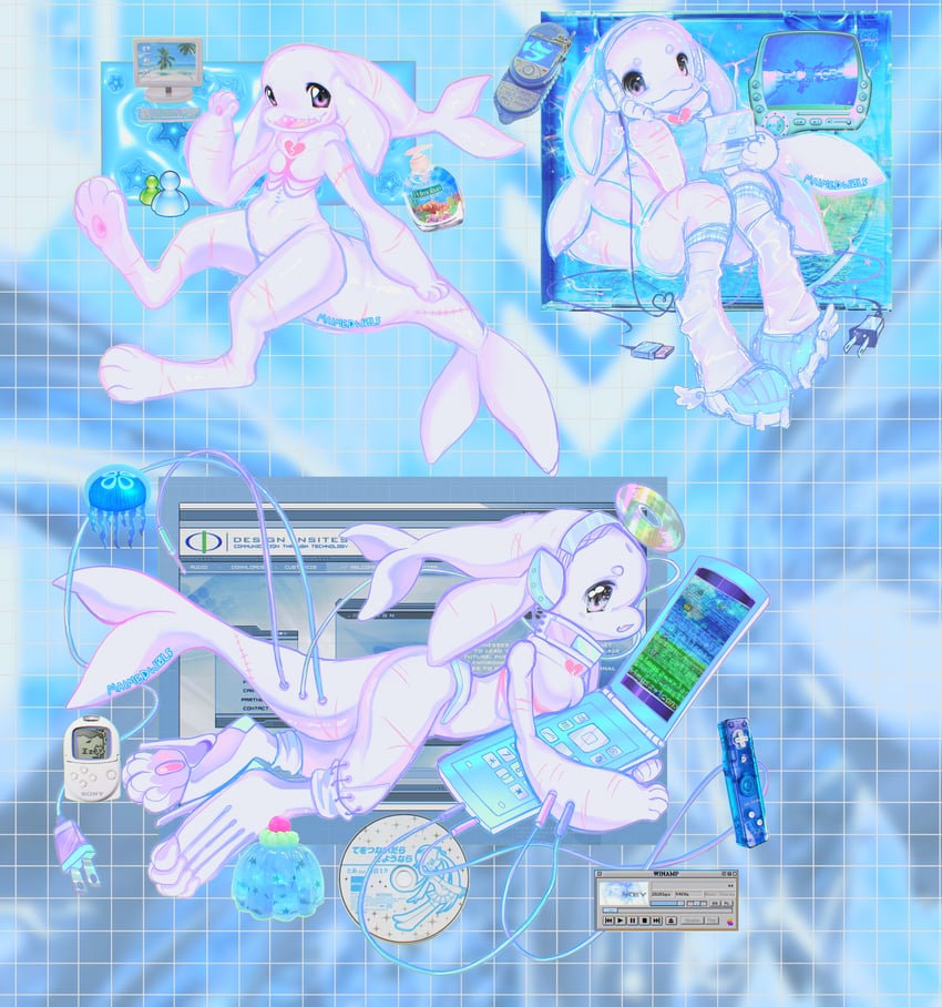 hatsune miku and inoue toro (original and 9 more) drawn by maimedwolf
