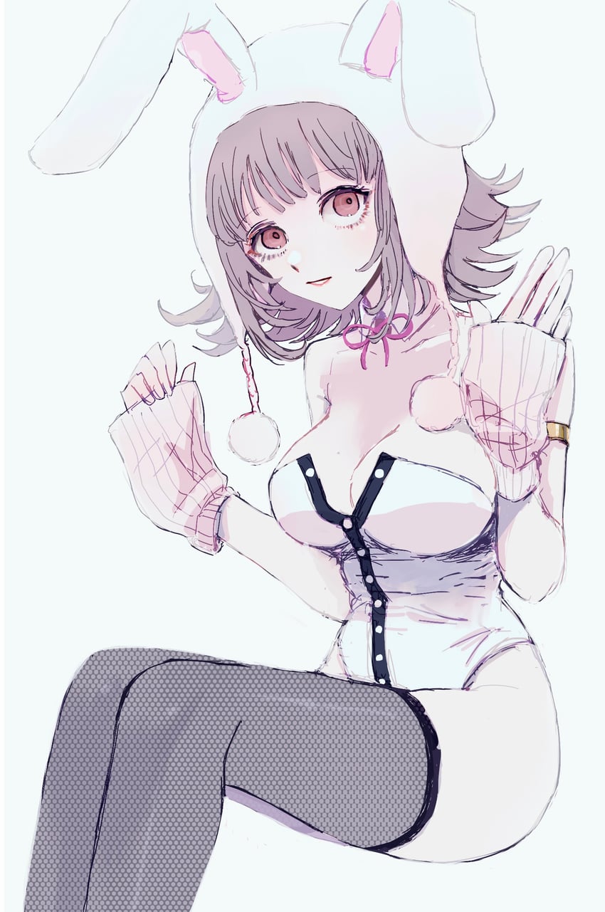 nanami chiaki (danganronpa and 1 more) drawn by wa_no_(shihashino)