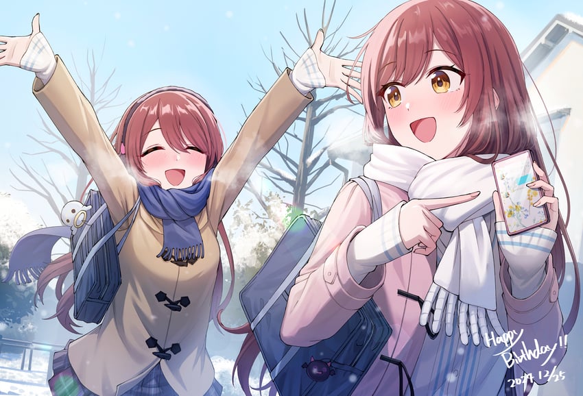 osaki amana and osaki tenka (idolmaster and 1 more) drawn by kurageso