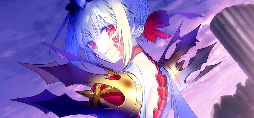 nero claudius and queen draco (fate and 1 more) drawn by wada_arco