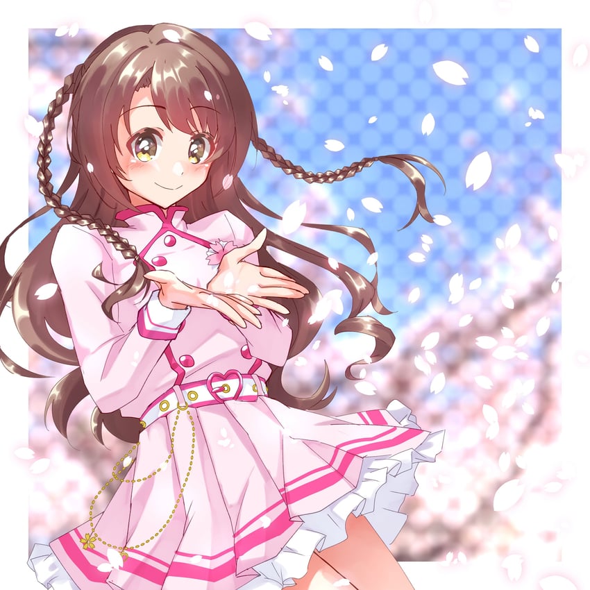 shimamura uzuki (idolmaster and 1 more) drawn by koriyukika032