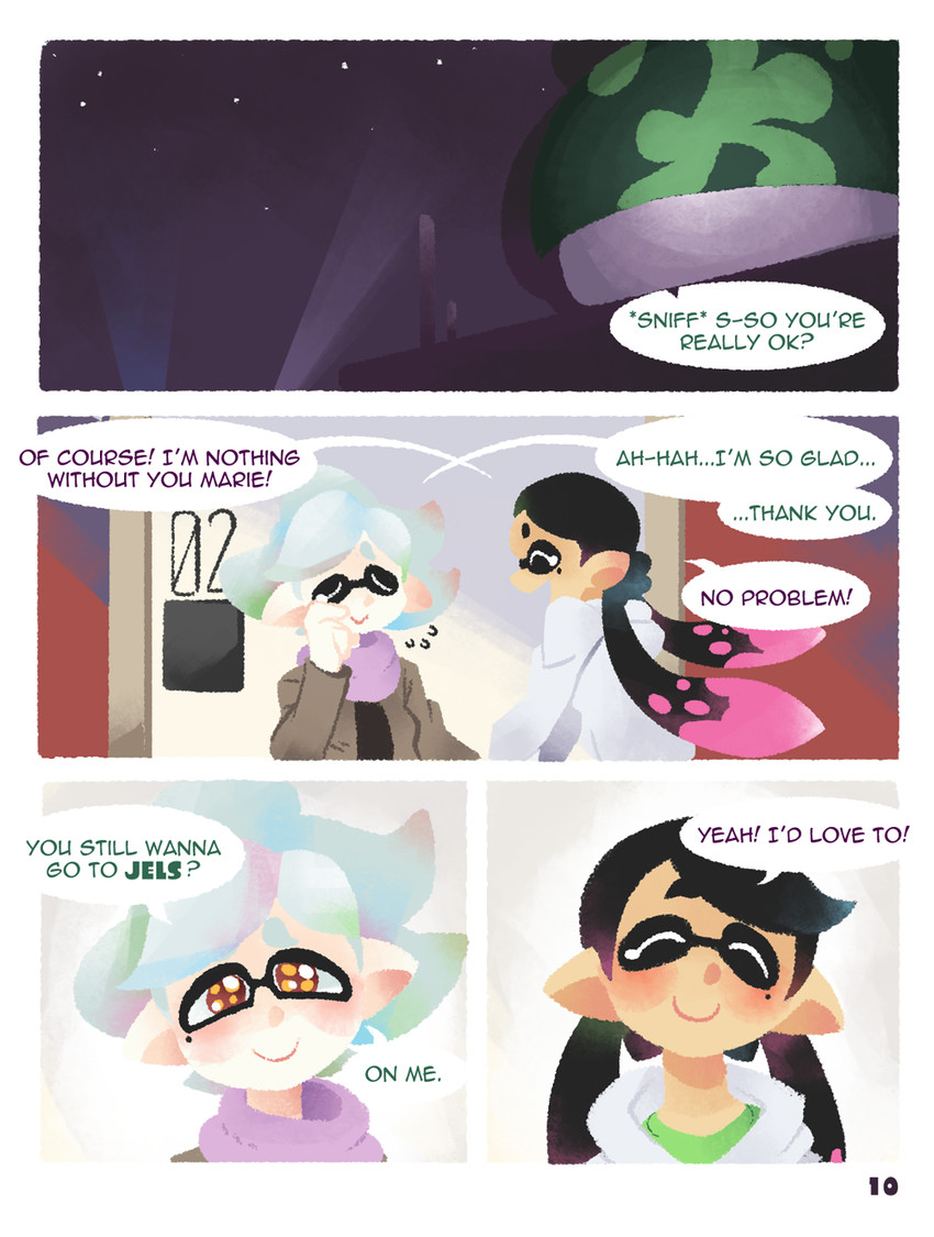 callie and marie (splatoon and 1 more) drawn by 3d_rod!
