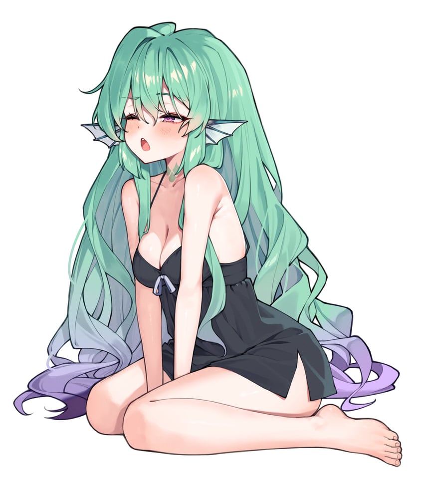 finana ryugu (nijisanji and 1 more) drawn by seion