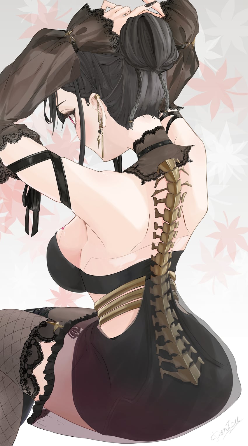 kuroha arya (vspo! and 1 more) drawn by dontsu