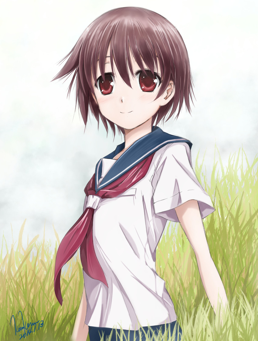 miyanaga saki (saki) drawn by kem_kem