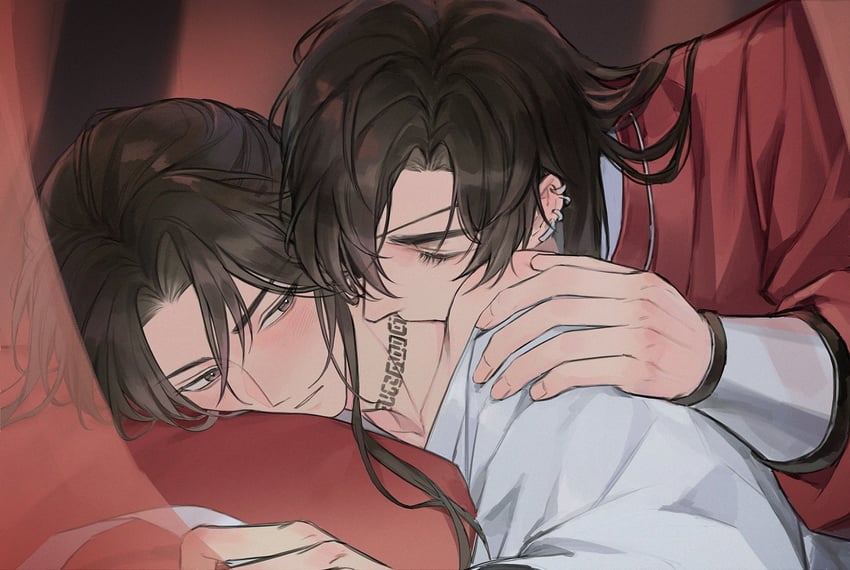 xie lian and hua cheng (tianguan cifu) drawn by zco111