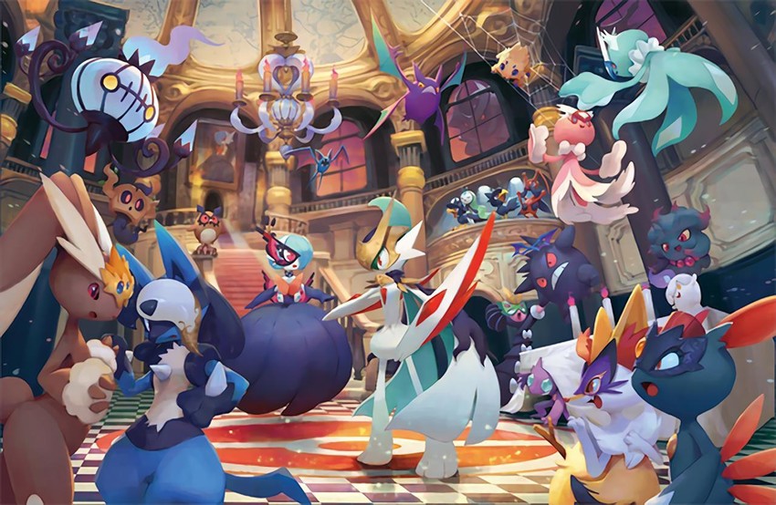 gardevoir, lucario, gengar, mega gardevoir, lopunny, and 19 more (pokemon)