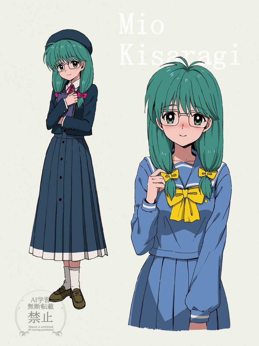 kisaragi mio (tokimeki memorial and 1 more) drawn by irinogoma