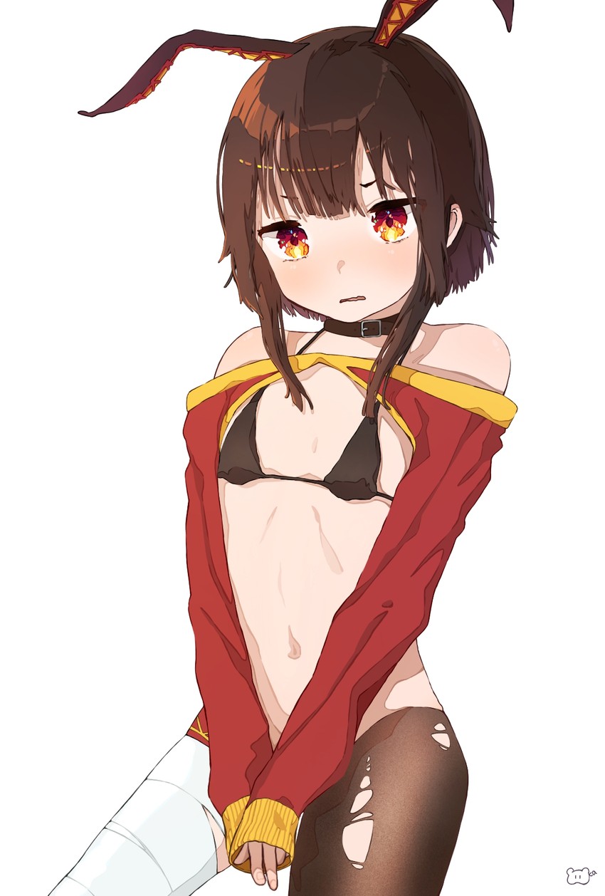 megumin (kono subarashii sekai ni shukufuku wo!) drawn by kumamakupillow