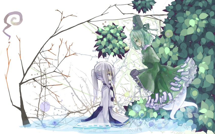 mononobe no futo and soga no tojiko (touhou) drawn by kouzidaren