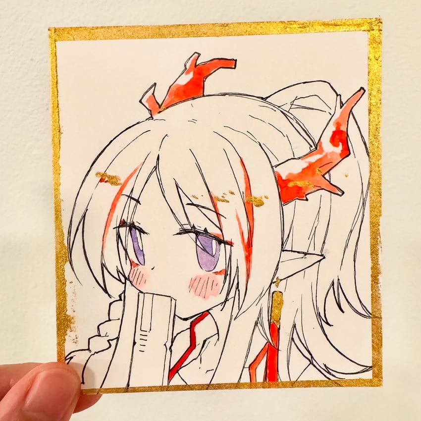 nian (arknights) drawn by melanbread