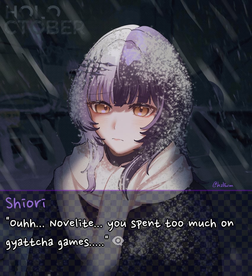 shiori novella (hololive and 1 more) drawn by hazel_(hzlform)