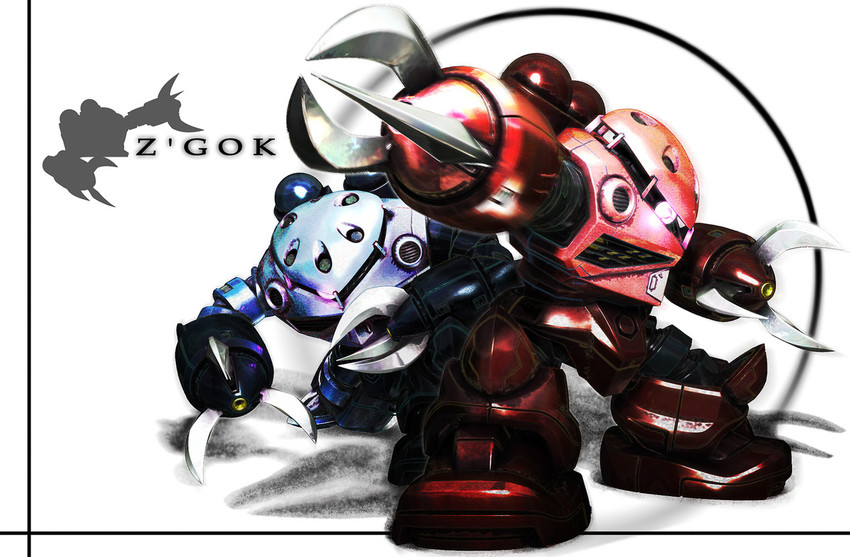 z'gok (gundam and 1 more) drawn by a_mituhashi