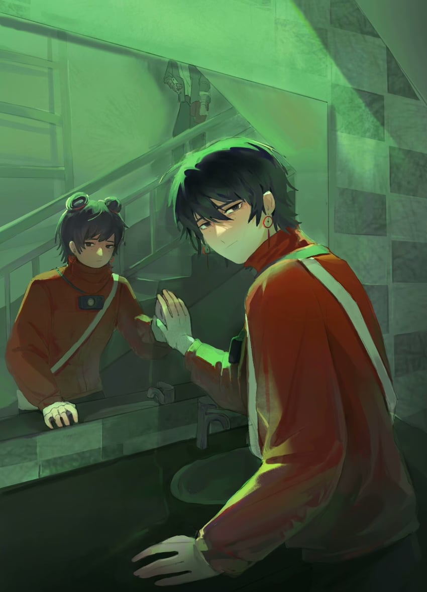 ziche fuzhao and li yuting (touqi guaitan) drawn by peng_yuyan
