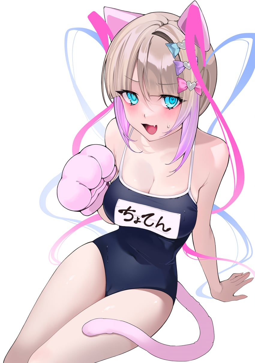 chouzetsusaikawa tenshi-chan (needy girl overdose and 1 more) drawn by ixopod