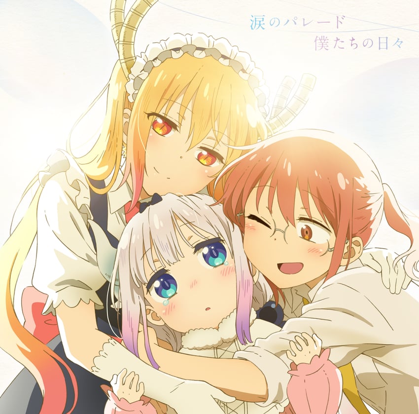 kanna kamui, tohru, and kobayashi (kobayashi-san chi no maidragon)