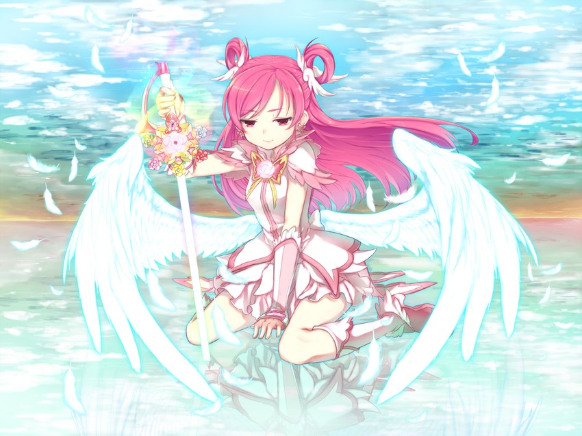 yumehara nozomi and cure dream (precure and 1 more) drawn by minatsuki_randoseru