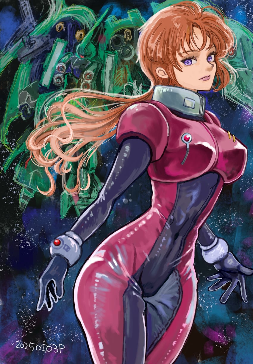 marida cruz and kshatriya (gundam and 1 more) drawn by okrdisk2000