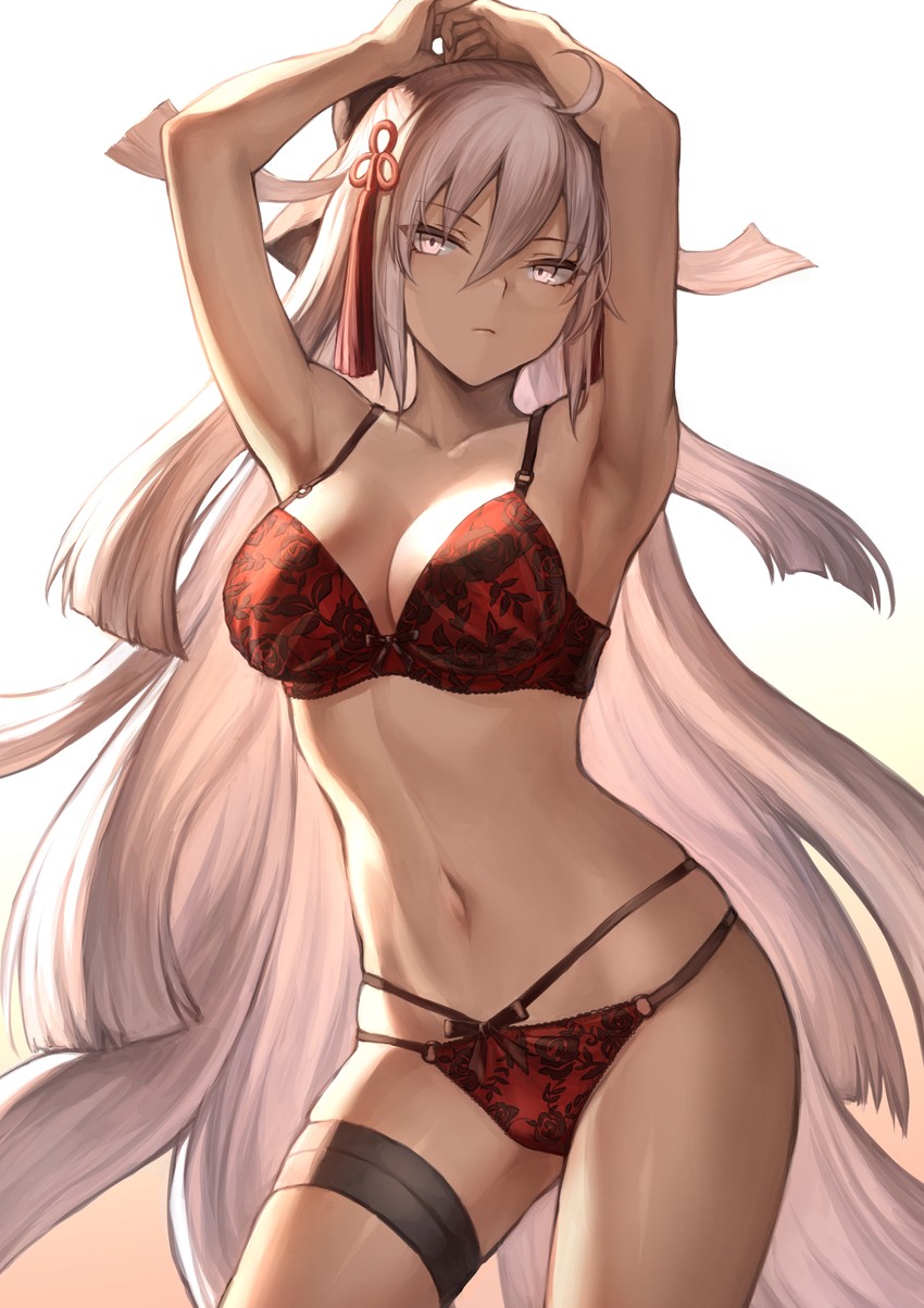 okita souji and okita souji alter (fate and 1 more) drawn by mashutarou_(neko_no_oyashiro)