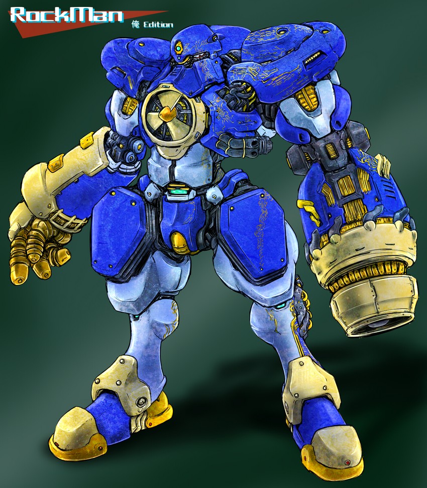air man (mega man and 1 more) drawn by ledjoker07