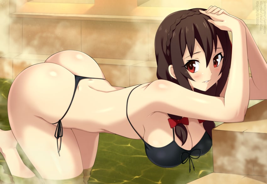 yunyun (kono subarashii sekai ni shukufuku wo!) drawn by lindaroze