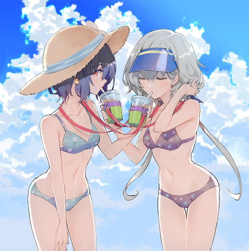 konno junko and mizuno ai (zombie land saga) drawn by minakata_sunao