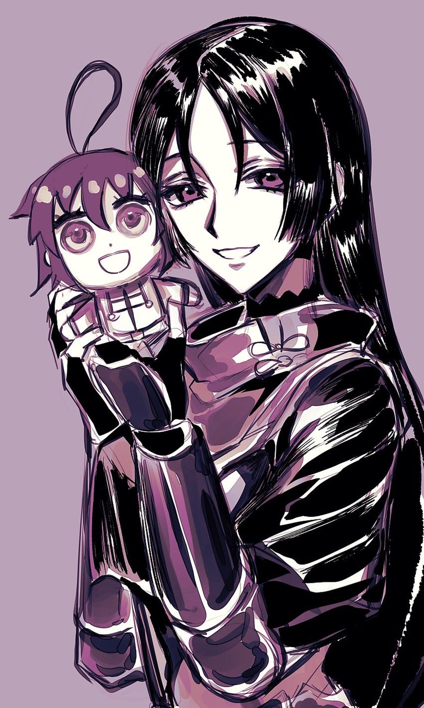 fujimaru ritsuka and minamoto no raikou (fate and 2 more) drawn by kckhsrrr