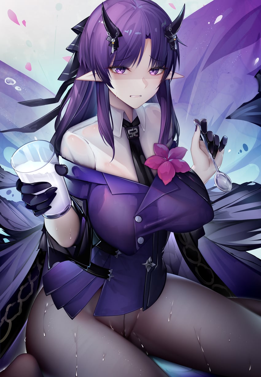hibiscus and hibiscus the purifier (arknights) drawn by binggong_asylum