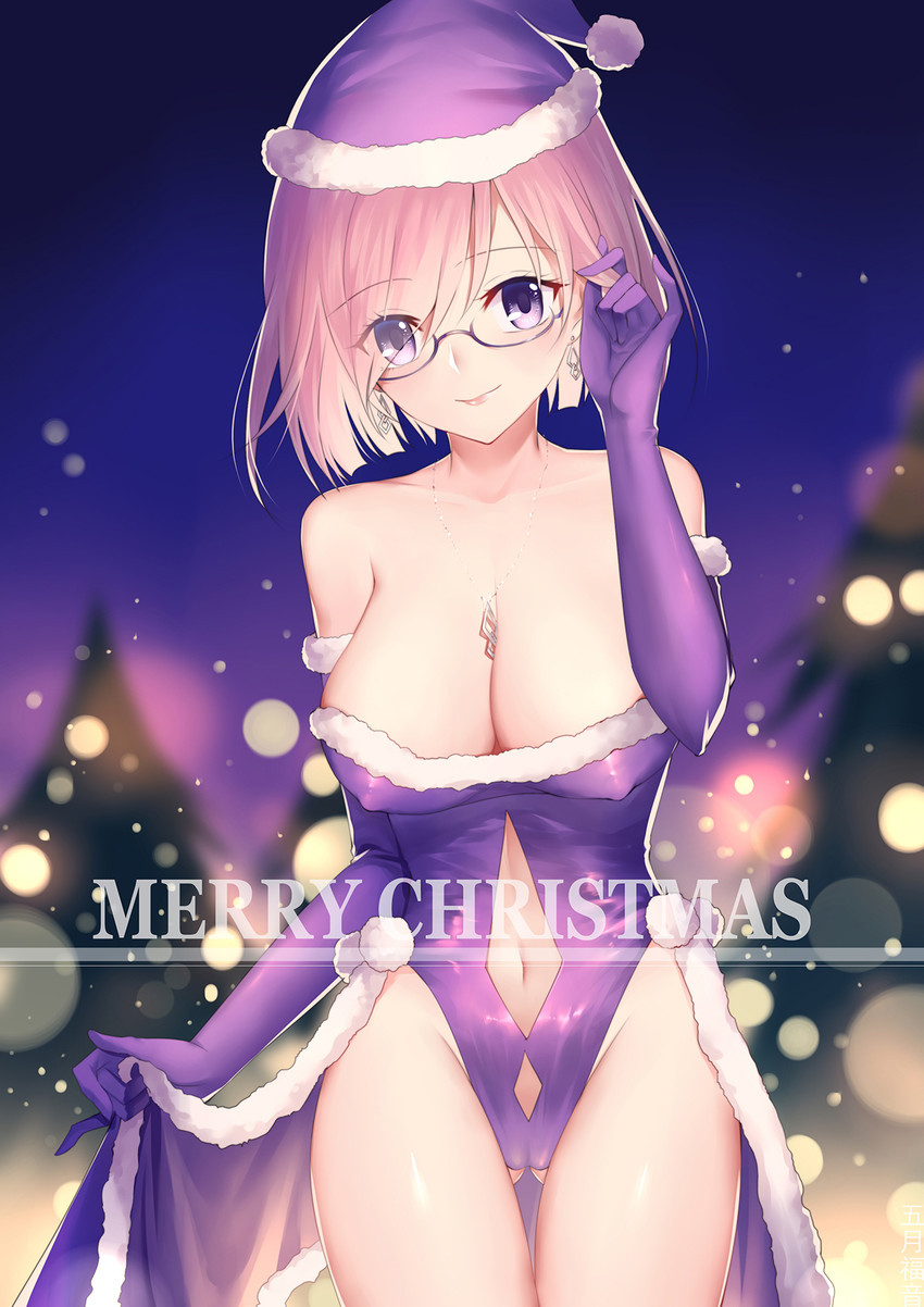mash kyrielight (fate and 1 more) drawn by gogatsu_fukuin