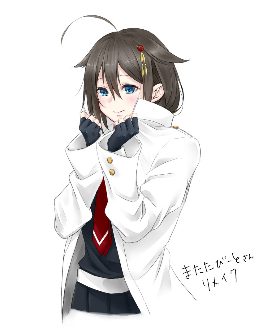 shigure and shigure kai ni (kantai collection) drawn by aoyashio_rin
