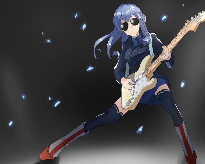 gotland, gotland kai, and yngwie malmsteen (kantai collection and 1 more) drawn by weasel_(close-to-the-edge)