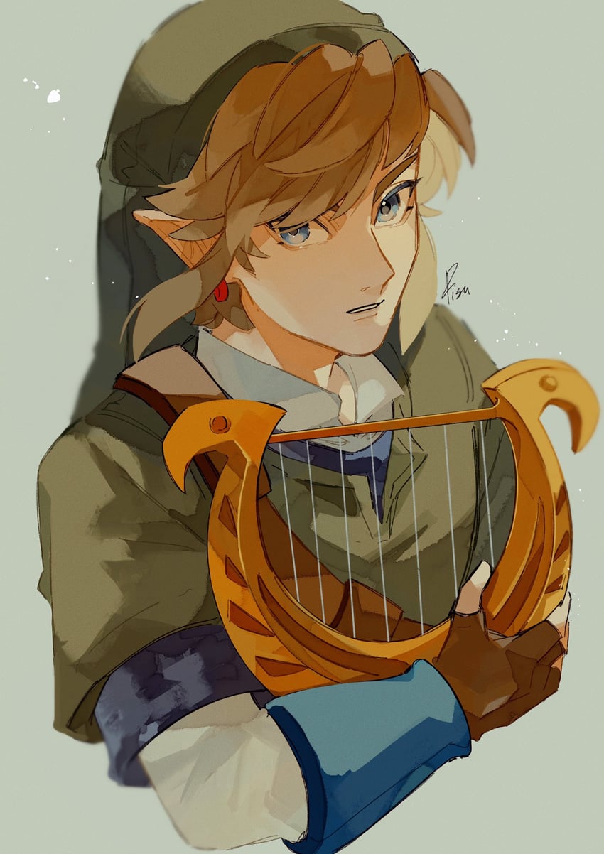 link (the legend of zelda and 1 more) drawn by pisu_1107