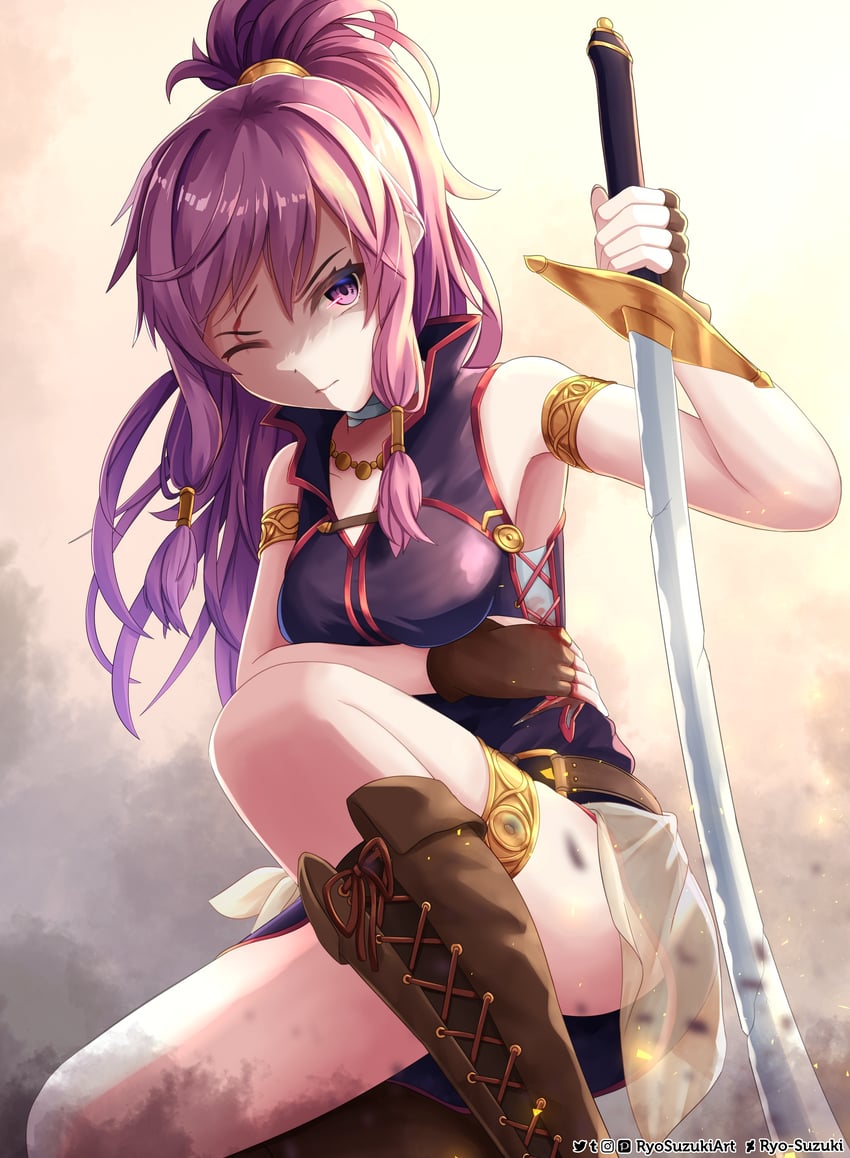 marisa (fire emblem and 1 more) drawn by ryo-suzuki